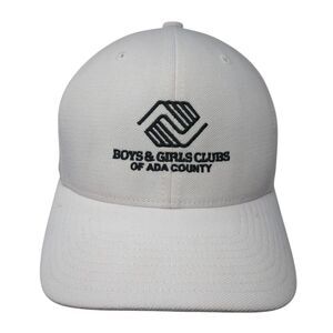 Boys & Girls Clubs Of Ada County Snapback Hat White One Size Flexfit 110